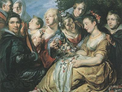 Peter Paul Rubens The Artist with the Van Noort Family (MK01) France oil painting art